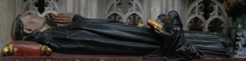 London - St Bartholomew Prior Rahere 1143 tomb 1405